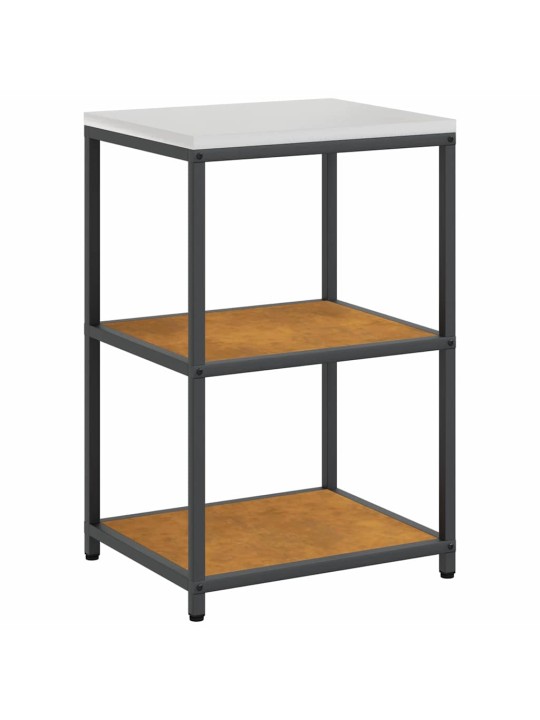 Virtuves glabāšanas komplekts 3 pcs rūsa 180 x 50 x 92 cm