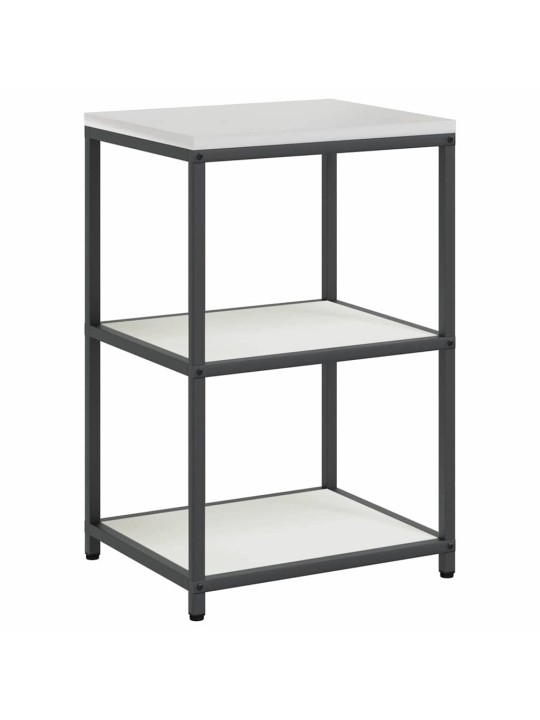 Virtuves glabāšanas komplekts 3 pcs balts 210 x 50 x 92 cm