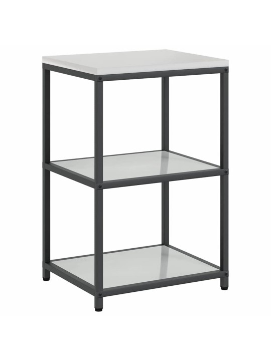 Virtuves glabāšanas komplekts 3 pcs sudrabs 210 x 50 x 92 cm