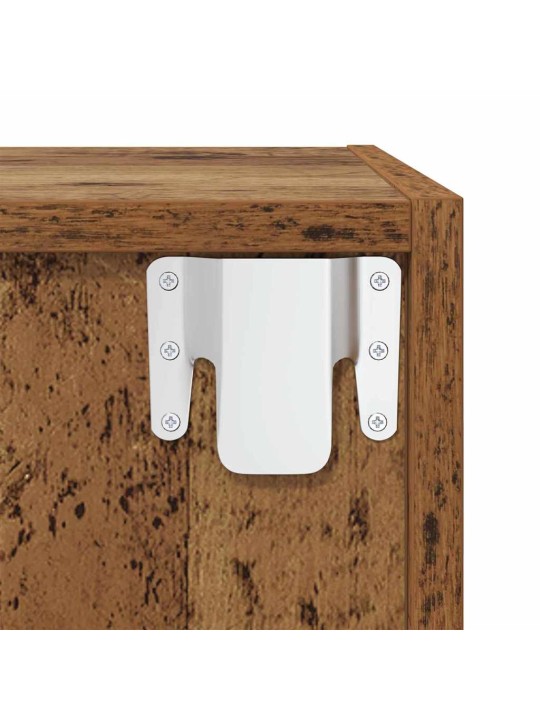 Tv skapju komplekts 3 pcs vecs koks 37 x 37 x 142.5 cm