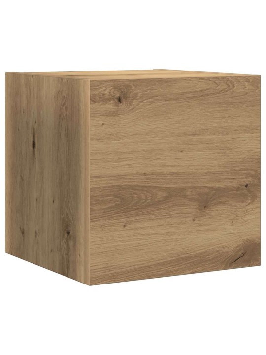 Tv skapju komplekts 4 pcs amatnieku ozola 80 x 30 x 30 cm