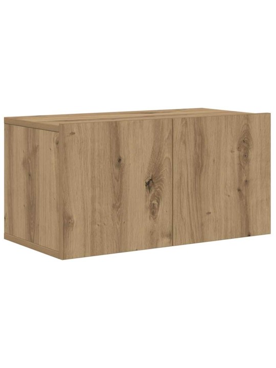 Tv skapju komplekts 4 pcs amatnieku ozola 80 x 30 x 30 cm