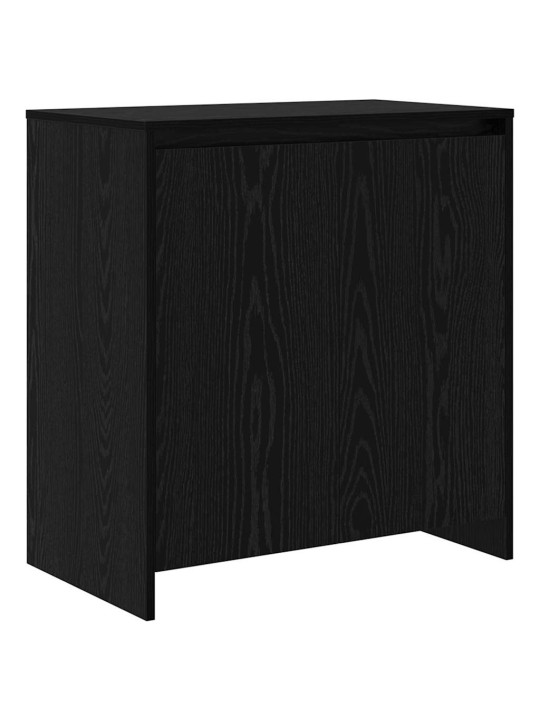 Puse 3 pcs melns ozols 70 x 41 x 75 cm inženierijas koks