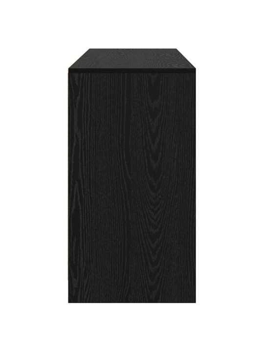 Puse 3 pcs melns ozols 70 x 41 x 75 cm inženierijas koks