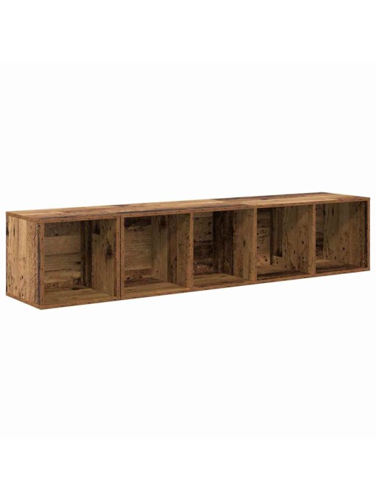 Tv skapju komplekts 2 pcs veca koka 37 x 37 x 142.5 cm