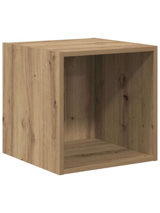 Tv skapju komplekts 2 pcs amatnieku ozola 37 x 37 x 142.5 cm