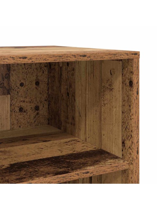 Sānu skapji 2 pcs vecs koks 70 x 41 x 75 cm inženierijas koks