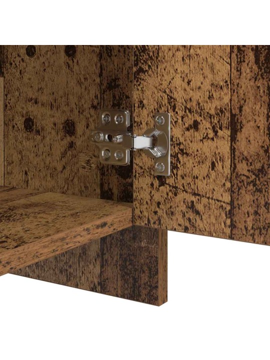 Sānu skapji 2 pcs vecs koks 70 x 41 x 75 cm inženierijas koks