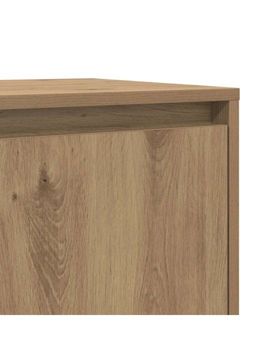 Sānu skapji 2 pcs amatnieku ozola 70 x 41 x 75 cm
