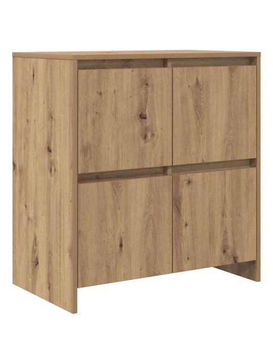 Sānu skapji 2 pcs amatnieku ozola 70 x 41 x 75 cm