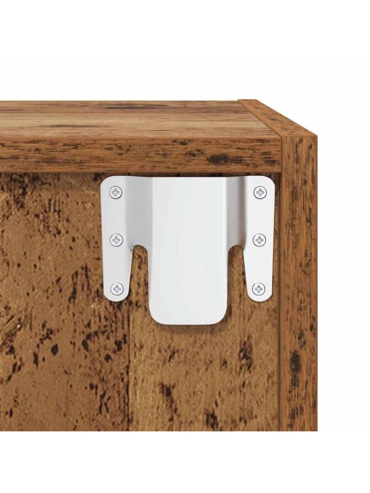 Tv skapju komplekts 2 pcs vecs koks 37 x 37 x 142.5 cm