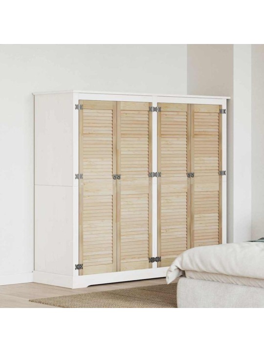 Skapju durvis other ar durvīm 4 pcs brūna 140.5 x 39.5 x 2.1 cm