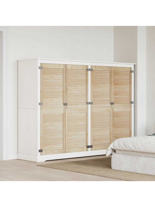 Skapju durvis other ar durvīm 4 pcs brūna 140.5 x 49.5 x 2.1 cm