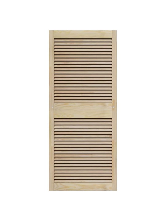 Skapju durvis other ar durvīm 4 pcs brūna 140.5 x 59.5 x 2.1 cm