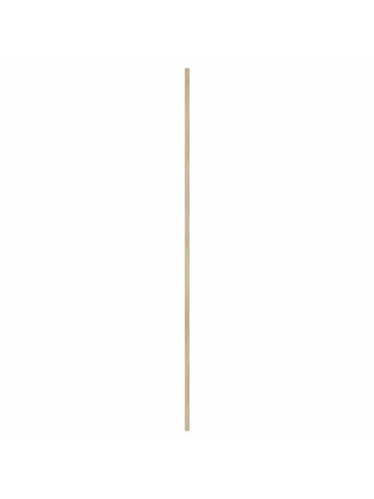 Skapju durvis 4 pcs brūna 170 x 39.5 x 2.1 cm priedes masīvkoks