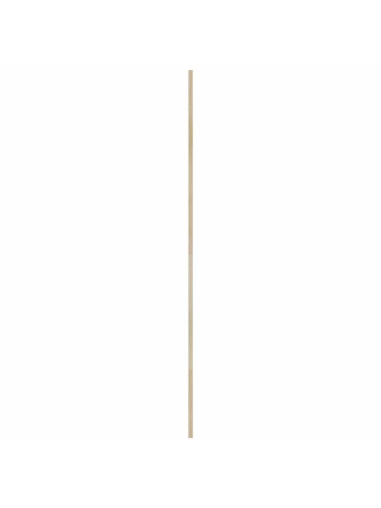 Skapju durvis 4 pcs brūna 201 x 49.5 x 2.1 cm priedes masīvkoks