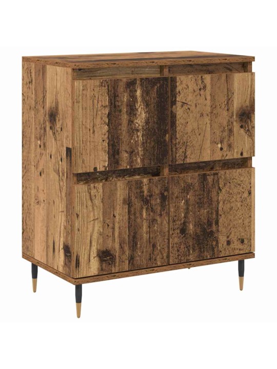 Sānu skapji 3 pcs vecs koks 180 x 35 x 70 cm inženierijas koks