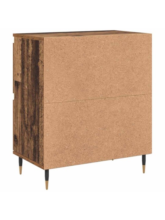 Sānu skapji 3 pcs vecs koks 180 x 35 x 70 cm inženierijas koks