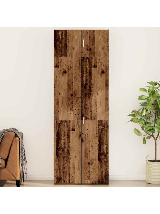 Skapītis vecs koks 80 x 42.5 x 225 cm inženierijas koks