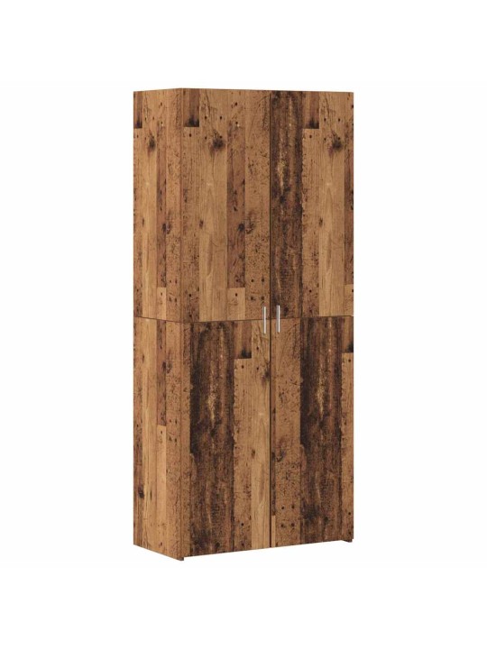 Skapītis vecs koks 80 x 42.5 x 225 cm inženierijas koks