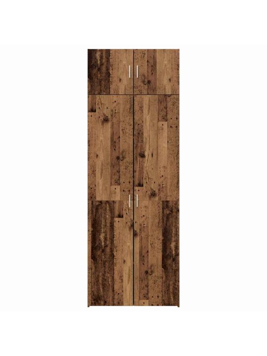 Skapītis vecs koks 80 x 42.5 x 225 cm inženierijas koks