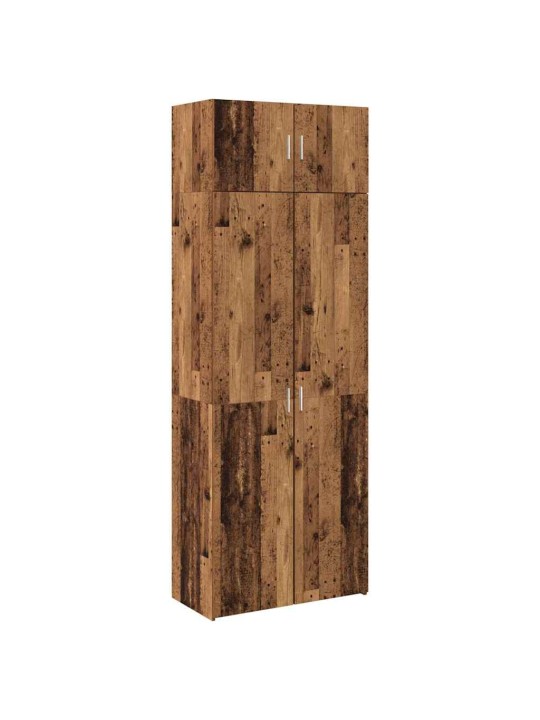 Skapītis vecs koks 80 x 42.5 x 225 cm inženierijas koks