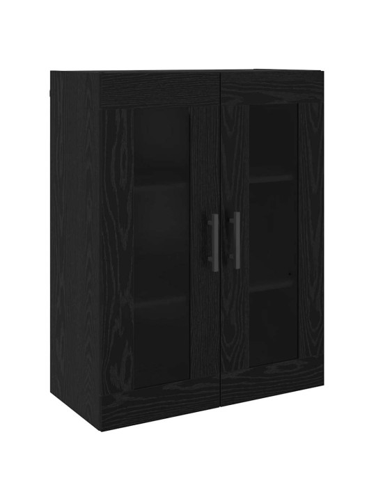 Augstais skapītis melns ozols 69.5 x 34 x 90 cm