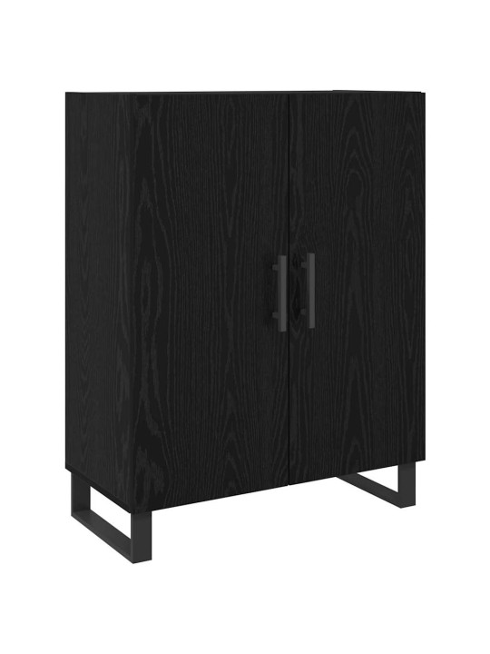 Augstais skapītis melns ozols 69.5 x 34 x 90 cm