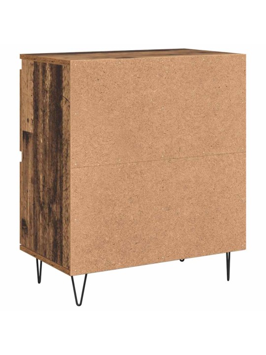 Sānu skapji 3 pcs vecs koks 180 x 35 x 70 cm inženierijas koks