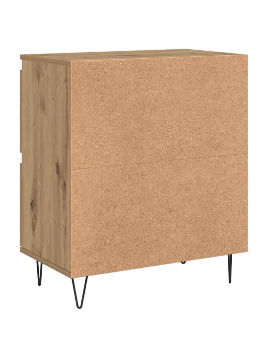 Sānu skapji 2 pcs amatnieku ozola 120 x 35 x 70 cm