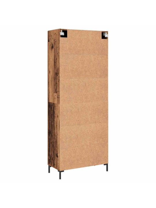 Augstais skapītis vecs koks 69.5 x 34 x 180 cm