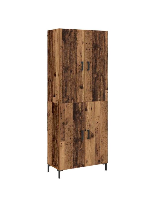 Augstais skapītis vecs koks 69.5 x 34 x 180 cm