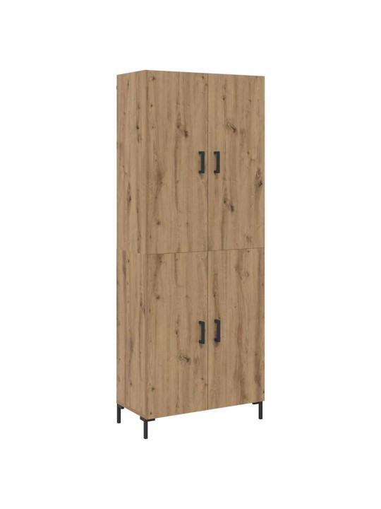 Augstais skapītis amatnieku ozola 69.5 x 34 x 180 cm