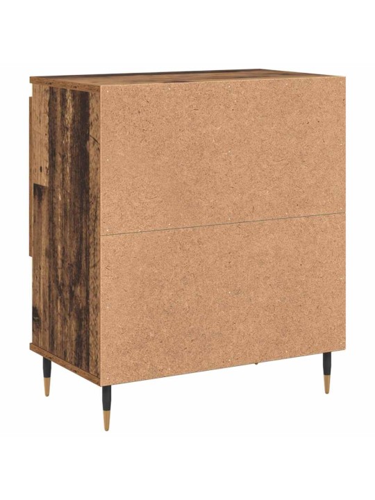 Sānu skapji 3 pcs vecs koks 180 x 35 x 70 cm inženierijas koks