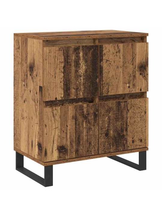 Sānu skapji 2 pcs vecs koks 120 x 35 x 70 cm inženierijas koks