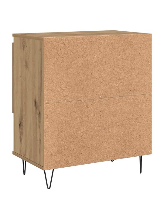 Sānu skapji 2 pcs amatnieku ozola 120 x 35 x 70 cm