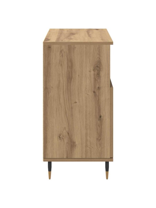 Sānu skapji 2 pcs amatnieku ozola 120 x 35 x 70 cm
