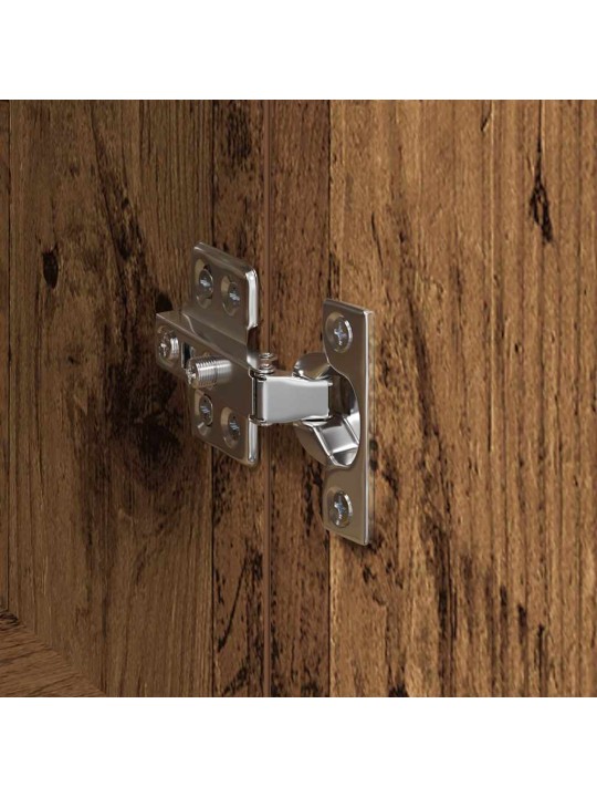 Sānu skapji 3 pcs vecs koks 180 x 35 x 70 cm inženierijas koks