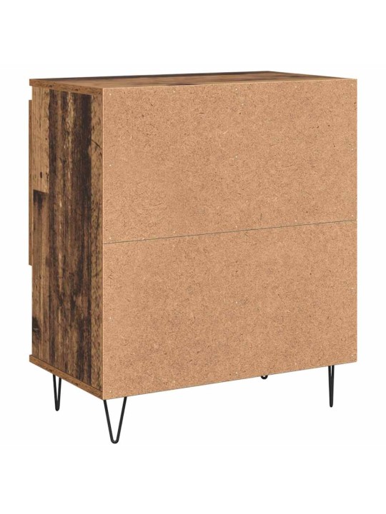 Sānu skapji 3 pcs vecs koks 180 x 35 x 70 cm inženierijas koks