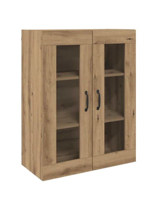 Augstais skapītis 2 pcs amatnieku ozola 69.5 x 34 x 180 cm
