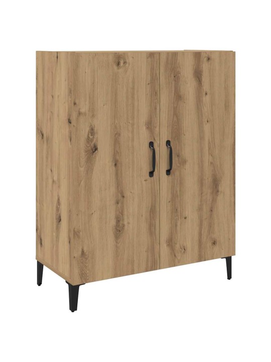 Augstais skapītis 2 pcs amatnieku ozola 69.5 x 34 x 180 cm