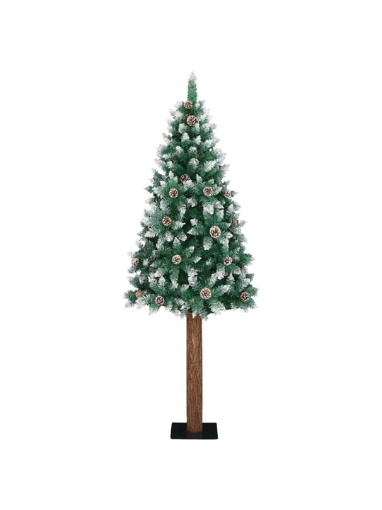 Tievā ziemassvētku egle zaļa 77 x 77 x 210 cm pvc