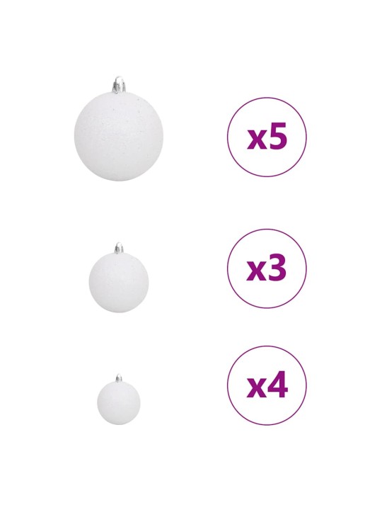 Mākslīgā ziemassvētku eglīte zaļa 120 cm pvc