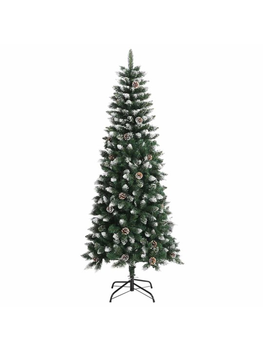 Mākslīgā ziemassvētku eglīte zaļa 150 cm pvc