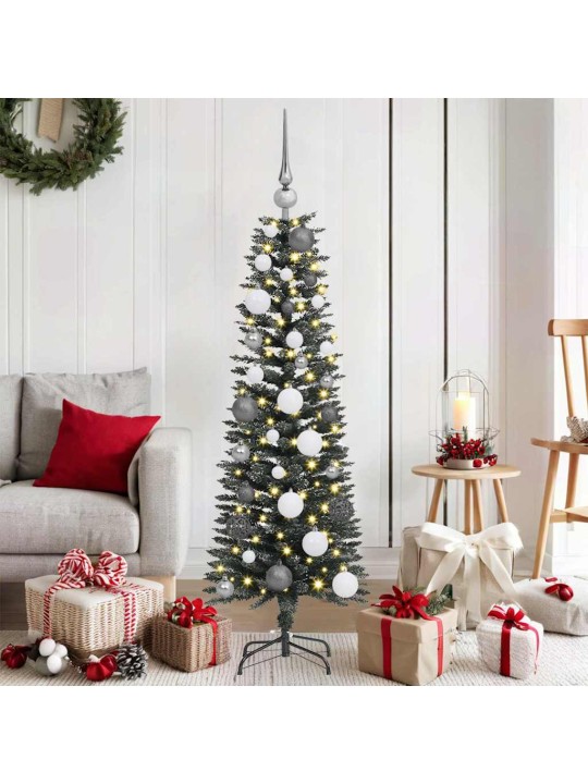 Mākslīgā ziemassvētku eglīte zaļa 120 cm pvc