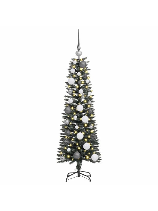 Mākslīgā ziemassvētku eglīte zaļa 120 cm pvc