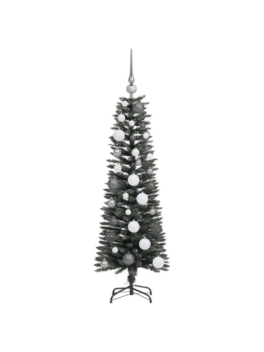 Mākslīgā ziemassvētku eglīte zaļa 120 cm pvc