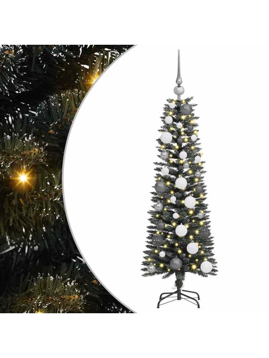 Mākslīgā ziemassvētku eglīte zaļa 120 cm pvc