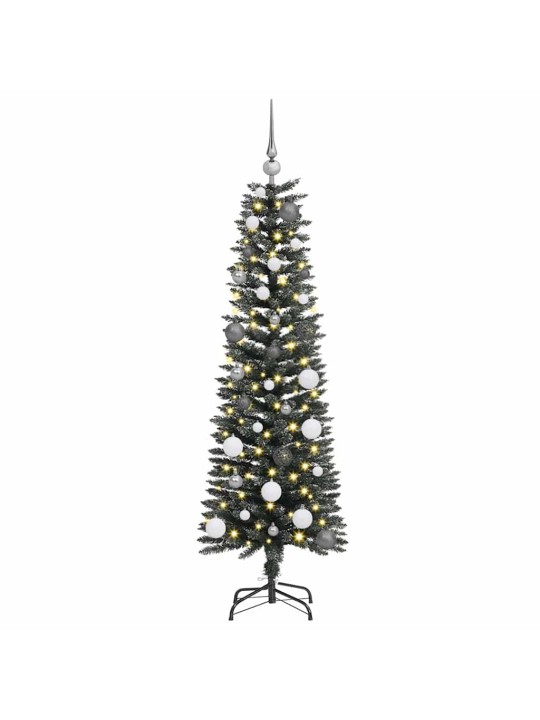 Mākslīgā ziemassvētku eglīte zaļa 150 cm pvc