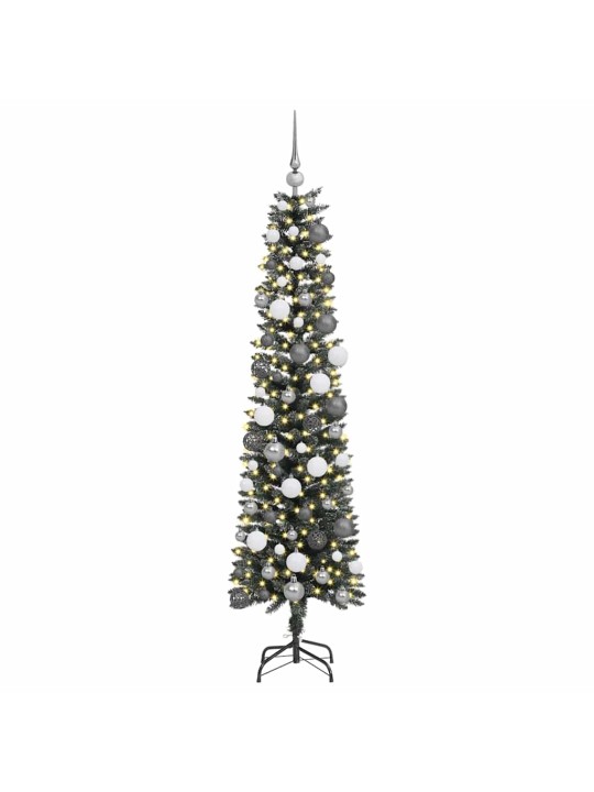 Mākslīgā ziemassvētku eglīte zaļa 180 cm pvc